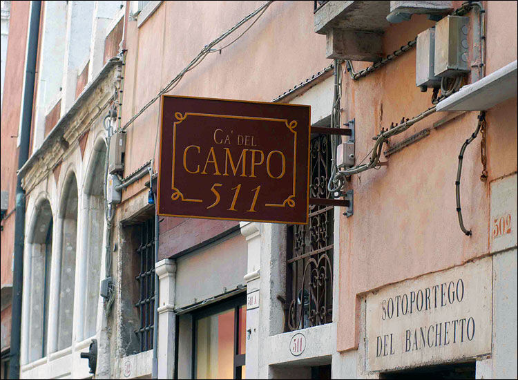 Ca' Del Campo Hotel Venedig Eksteriør billede